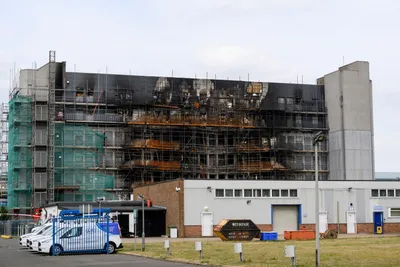 Yanlış Yangın Alarmı Sırasında Çatı Otoparkı