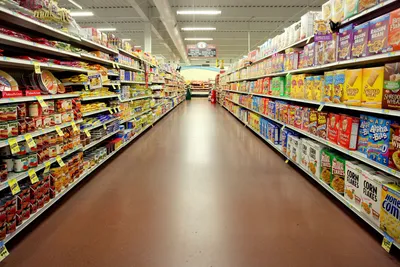 7/24 Süpermarketin Kahvaltılık Gevrek Koridoru