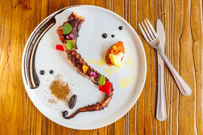 Pizza cu Caracatiță în Grecia