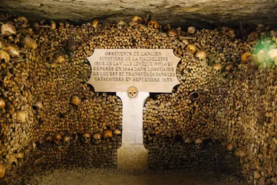 Catacombs of Paris, France