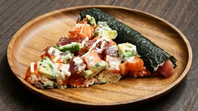 Pizza Sushi în Japonia