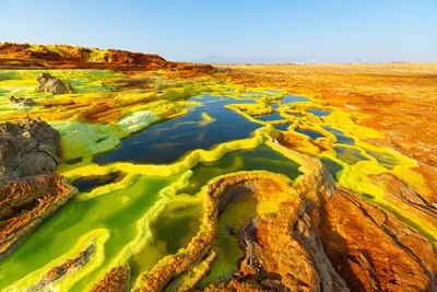 Champs hydrothermaux de Dallol, Éthiopie