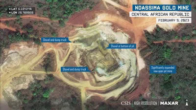 Kopalnia, która płaci za bezpieczeństwo (Republika Środkowoafrykańska)