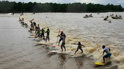 Amazon Nehri Dalgaları