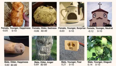 Pareidolia: vedere volti in oggetti inanimati