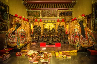 Templo del Dios de la Ciudad Xia-Hai, Taipéi, Taiwán