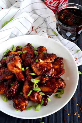 Skrzydełka z kurczaka w Coca-Coli