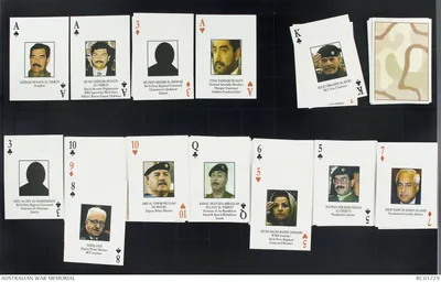 Пропаганда 'игральных карт' США