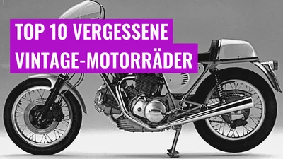 Top 10 vergessene Vintage-Motorräder
