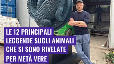 Le 12 principali leggende sugli animali che si sono rivelate per metà vere
