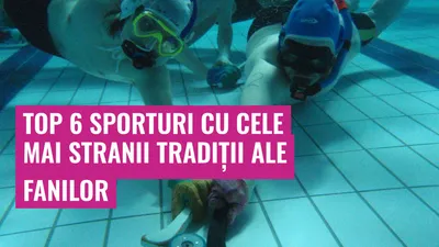 Top 6 Sporturi Cu Cele Mai Stranii Tradiții Ale Fanilor
